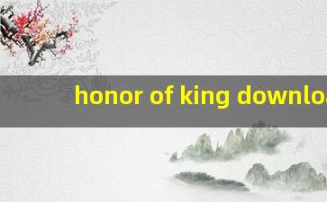 honor of king download